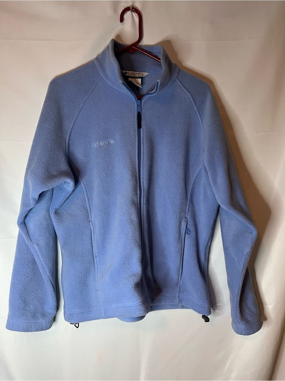 Columbia Women's Light Blue Full-Zip Fleece Jacket